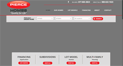 Desktop Screenshot of piercehome.com